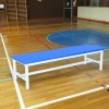 Скамейка для раздевалок без спинки "кушетка" мягкая 2,0м