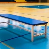 Скамейка для раздевалок без спинки "кушетка" мягкая 2,0м